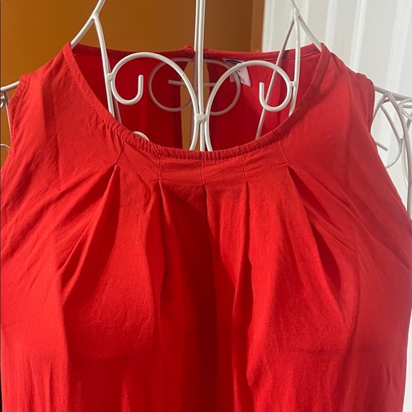 Old Navy High Neck Red Tank Dress – Size M - Picture 5 of 10